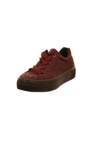 Legero, Damen Schn&uuml;rschuhe, Rotviolett / Schwarz