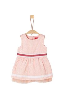 s.Oliver Junior, Mädchen Kleid, Beere / Altrosa / Weiß