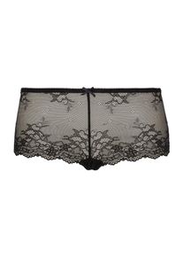Lingadore, Damen Hipster 'DAILY LACE', Schwarz / Transparent