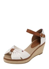 Tommy Hilfiger, Damen Keilsandale 'Elba', Wei&szlig;