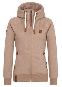 Naketano, Damen Sweatjacke 'Blonder Engel', Braun