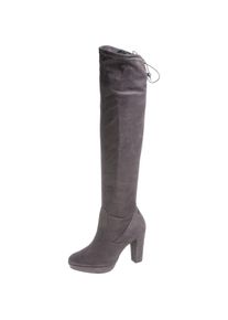 Tamaris, Damen Overknees, Graphit