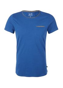 Q/S Designed By, Herren T-Shirt, Royalblau