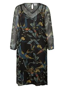 JUNAROSE, Damen Kleid, Mischfarben / Schwarz