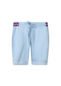 gwynedds, Damen Shorts 'Bobby the Shorts', Hellblau / Altrosa / Schwarz