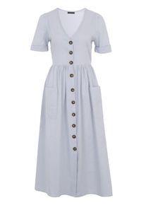 Apart, Damen Maxikleid, Hellblau