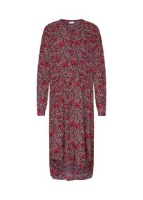 Jacqueline de Yong, Damen Kleid 'FARHANA', Weinrot / Hellrot