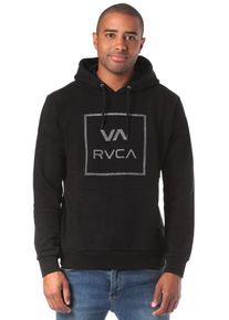 RVCA, Herren Kapuzenpullover 'Va All The Way', Schwarz