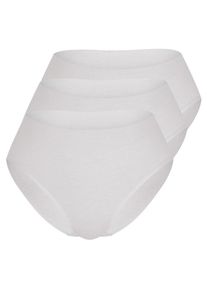 Sassa Mode Sassa, Damen Panty 'Just Easy', Wei&szlig;