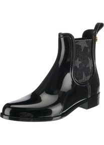 LEMON JELLY, Damen Gummistiefelette 'Janis', Dunkelgrau / Schwarz