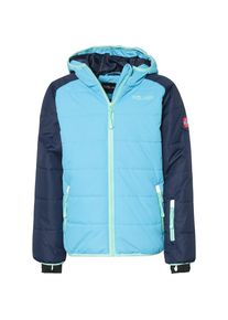 Trollkids, Jacke 'HAFJELL', Neonblau / Hellblau / Dunkelblau / Dunkelrot / Schwarz / Weiß