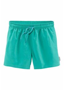 Bench, Herren Badeshorts, in kurzer und langer Form, Mint