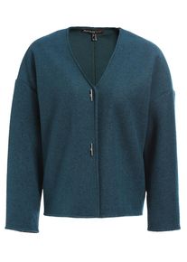 Apart, Damen Wolljacke im Oversize-Look, Petrol