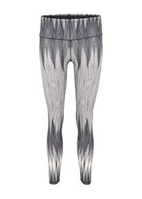 Prana, Damen Sporthose 'Pillar', Grau / Schwarz / Weiß