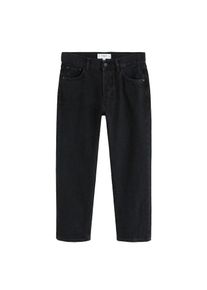 Mango, Damen Jeans 'Sayana', Black Denim