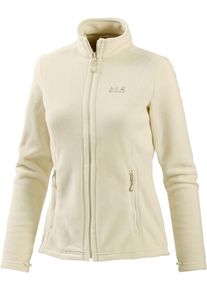 Jack Wolfskin, Damen Fleecejacke 'Moonrise', Creme