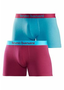 Bruno Banani, Herren Boxer Short (2 St&uuml;ck), T&uuml;rkis / Beere