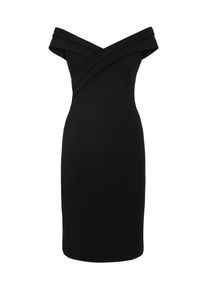 Apart, Damen Abendkleid mit St&auml;bchen hinten und an den Seiten, Schwarz