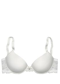 Lascana, Damen Push-up-BH, Weiß