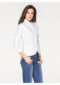 Heine, Damen Bluse, Weiß