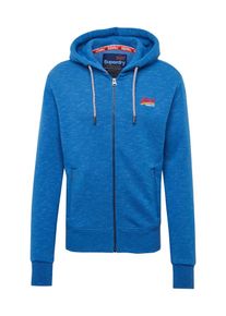 Superdry, Herren Sweatjacke 'ORANGE LABEL CALI', Blau