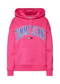 Tommy Jeans, Damen Sweatshirts 'TJW TOMMY CLASSICS LOGO HOODIE', Blau / Pink