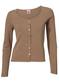 Heine, Damen Strickjacke, Camel