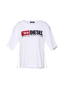 Diesel, Damen Shirt 'T-JACKY-D', Weiß