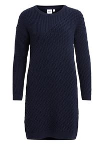 Object, Damen Strick-Kleid, Dunkelblau