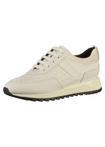 Geox, Damen Sneaker, Naturwei&szlig;