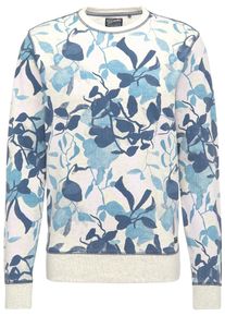 PETROL INDUSTRIES, Herren Pullover, Creme / Blau