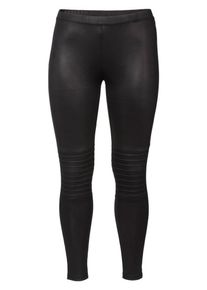 SheeGOTit, Damen Leggings im Biker-Stil, Schwarz