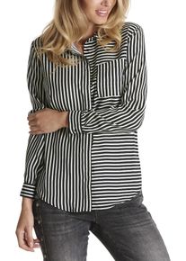BETTY & CO Betty & Co, Damen Streifenbluse, Schwarz / Weiß