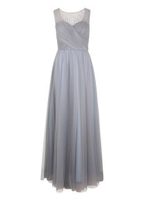 Apart, Damen Abendkleid, Rauchblau