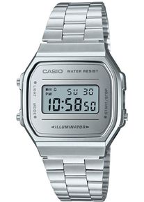 Casio, Herren Chronograph 'A168WEM-7EF', Silber