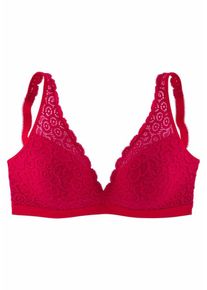 Petite Fleur, Damen Bralette-BH ohne Bügel, Rot