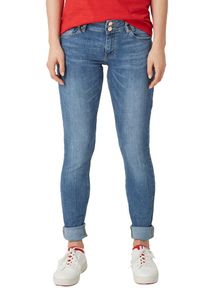 Q/S Designed By, Damen Jeans 'Sadie', Rauchblau