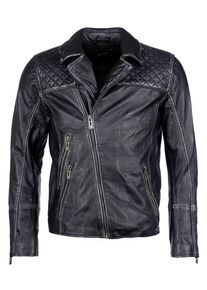Maze, Herren Lederjacke 'Dennery', Schwarz