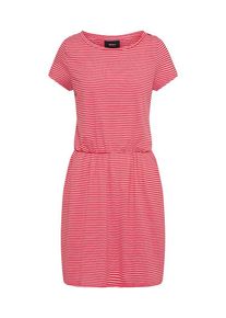 Object, Damen Kleid 'OBJSTEPHANIE', Rot / Weiß