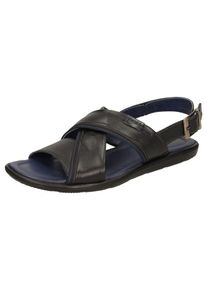 Sioux, Herren Sandale 'Milito-703', Violettblau / Schwarz