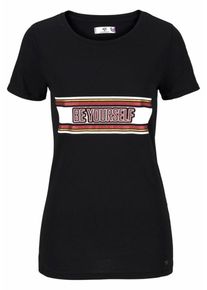 AJC, Damen T-Shirt, Schwarz