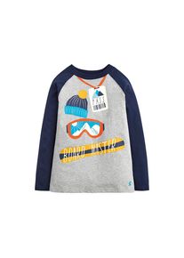 Tom Joule, Langarmshirt 'RAYMOND', Nachtblau / Grau