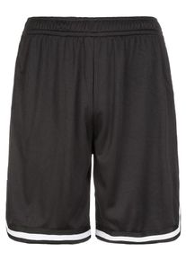 Urban Classics, Herren Shorts, Schwarz / Wei&szlig;