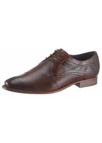 Bugatti, Herren Schnürschuh, Kastanienbraun