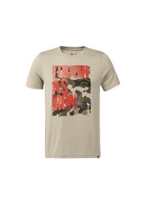 Reebok, Herren T-Shirt 'Tough As Iron', Beige / Khaki / Koralle