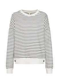 Tom Tailor Denim, Damen Sweatshirt, Schwarz / Weiß