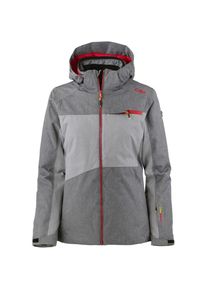 CMP, Damen Skijacke, Grau / Rot