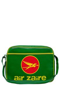 logoshirt, Damen Tasche 'Air Zaire', Gelb / Gr&uuml;n / Rot