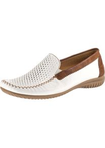 Gabor, Damen Slipper, Braun / Weiß