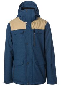 Rip Curl, Herren Snowboardjacke 'Cabin', Sand / Blue Denim